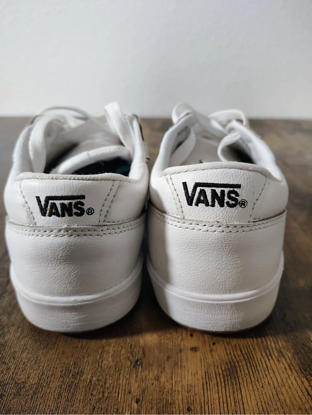 MISMATCHED Vans Lowland CC New Varsity White Grey Sneakers Men Size L 8 & R 9